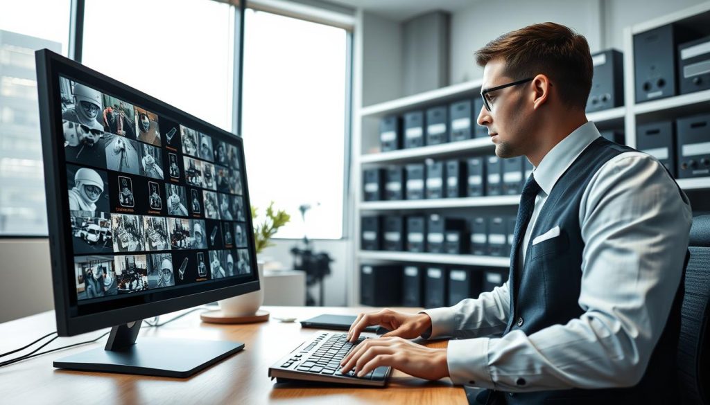 security camera footage management