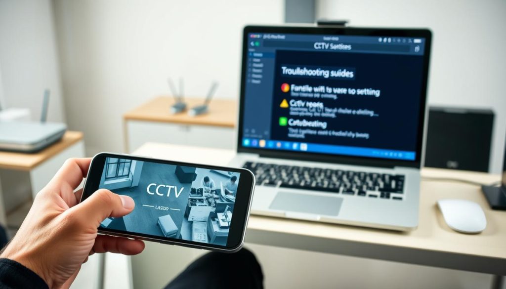 CCTV mobile access troubleshooting
