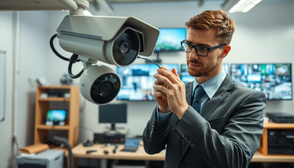 cctv camera working check