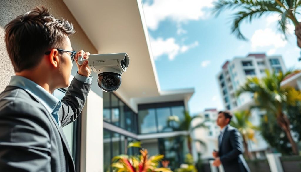 home security camera installation singapore