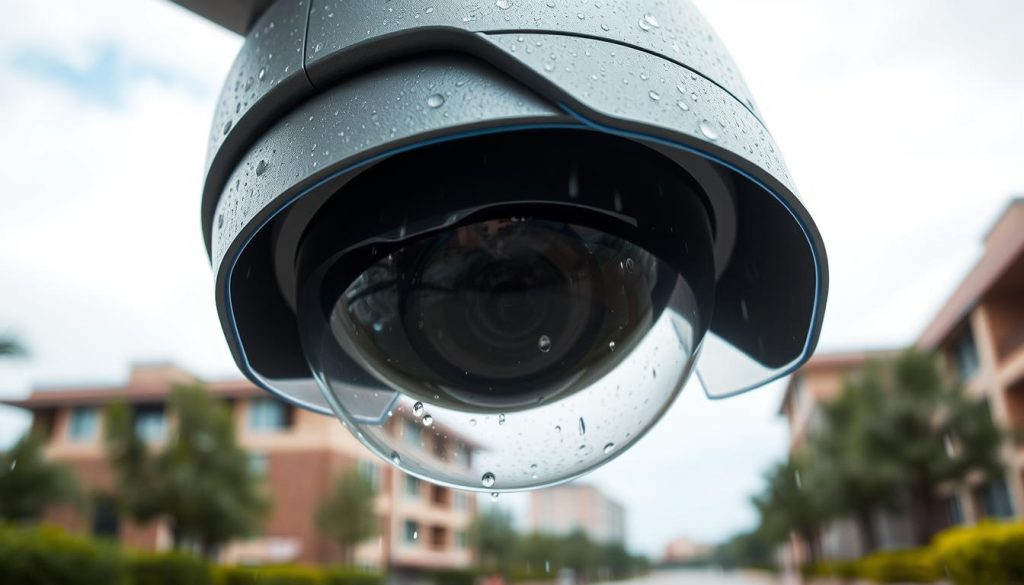 rain protection for security cameras