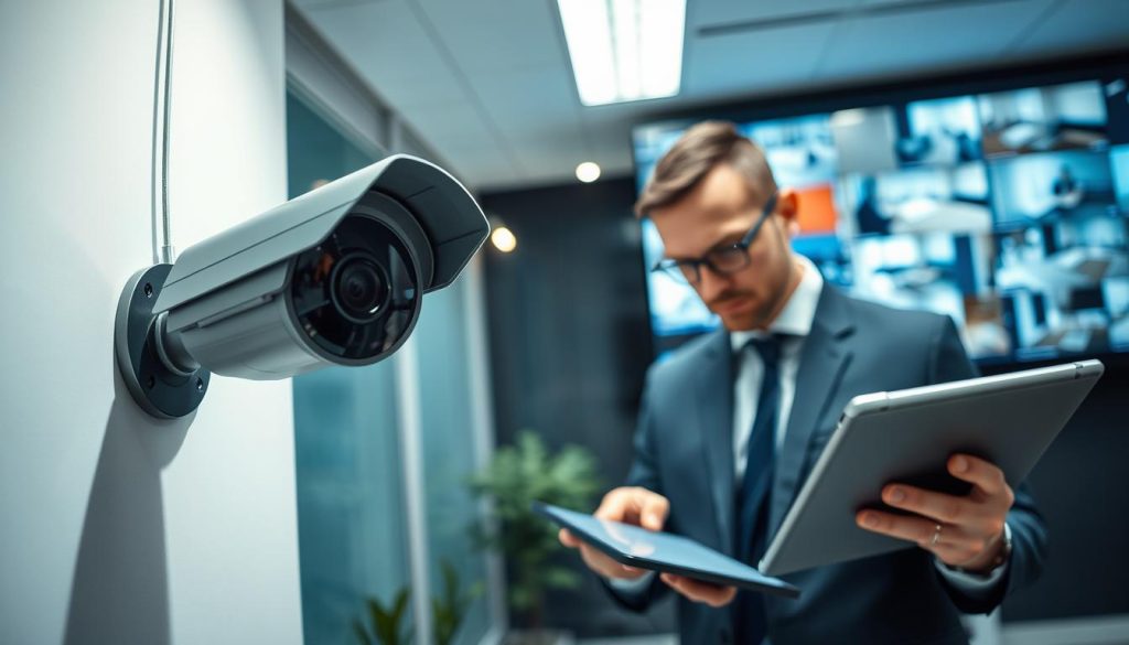 security camera installation and monitoring