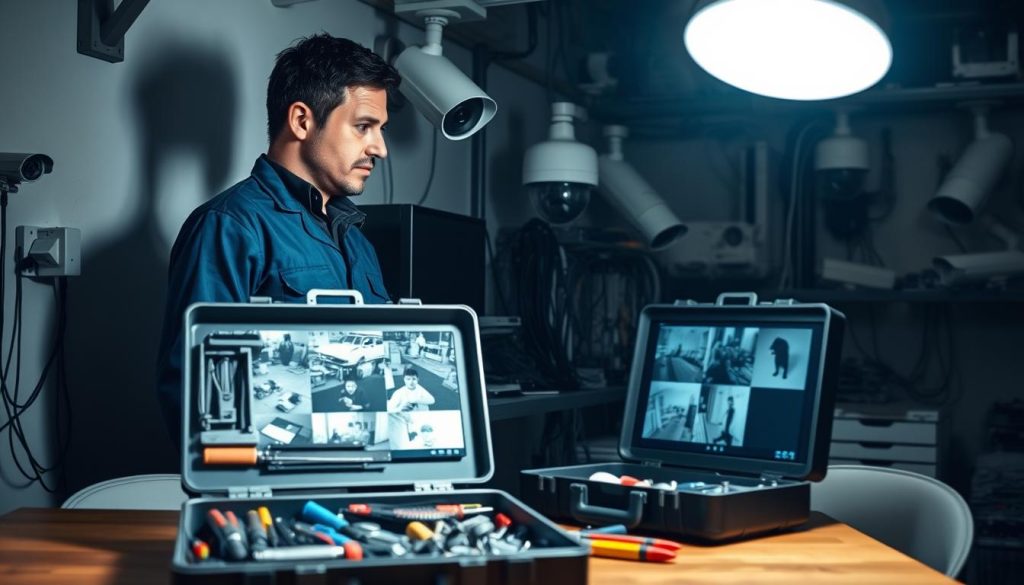 troubleshooting security camera problems