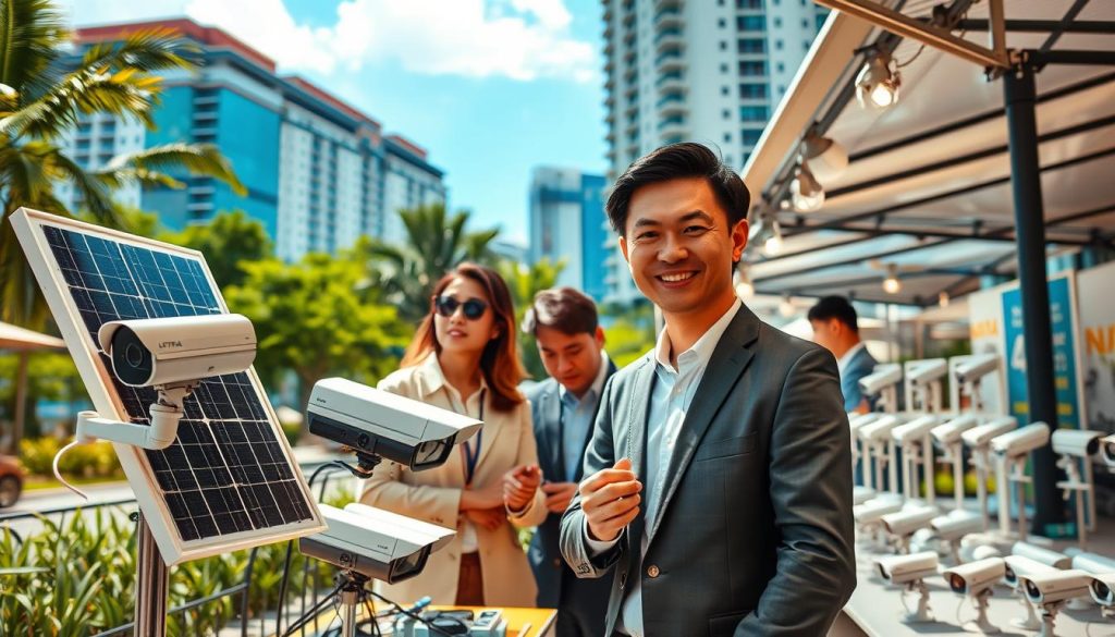 Singapore buyer's guide for solar security systems