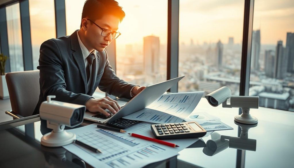 commercial security cost analysis upfront investment