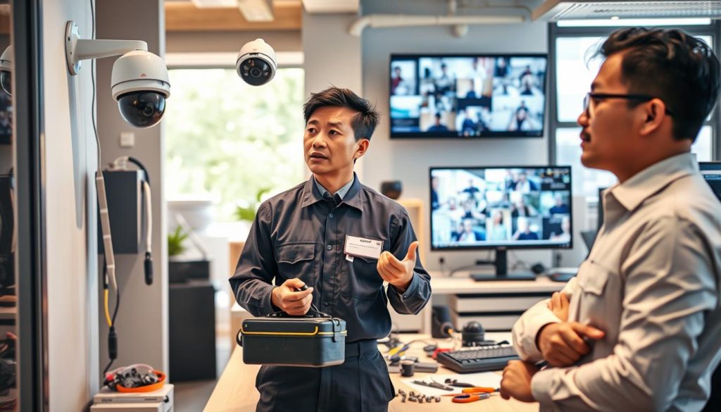 professional cctv maintenance service