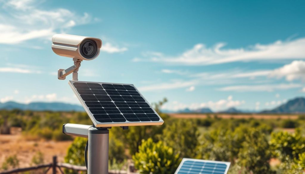 self-powered security camera system