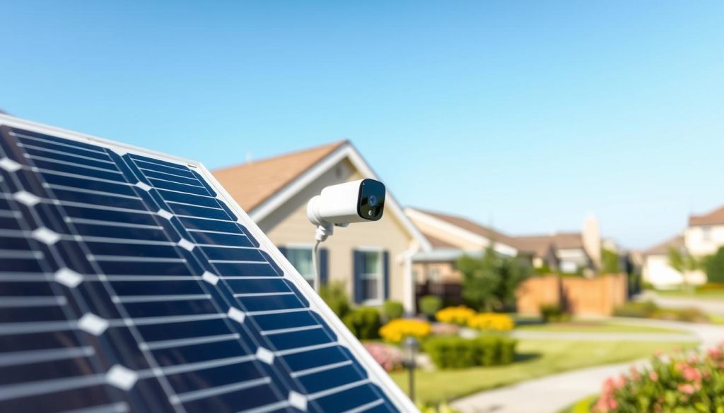 solar panel for ring security camera setup