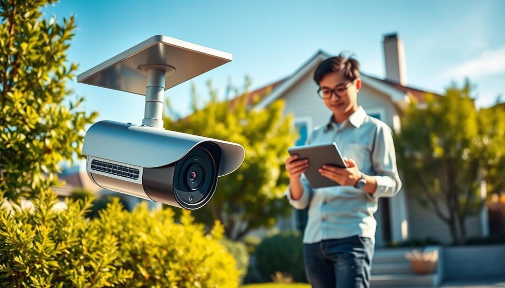 solar security camera features and performance review