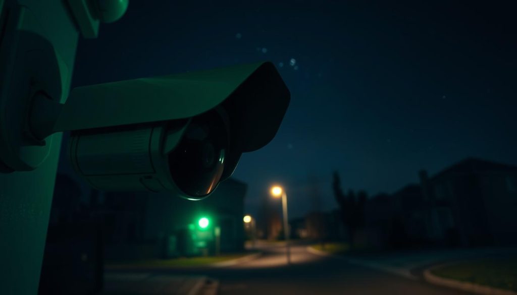 CCTV camera night vision