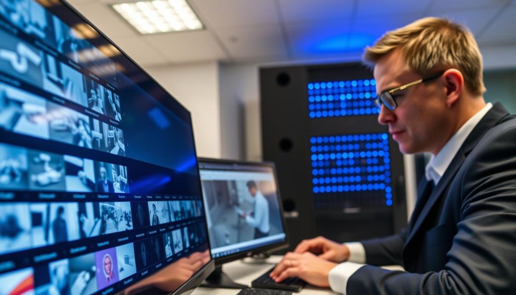 CCTV footage storage and retrieval system