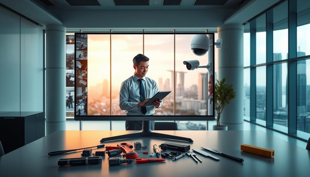 CCTV maintenance cost Singapore