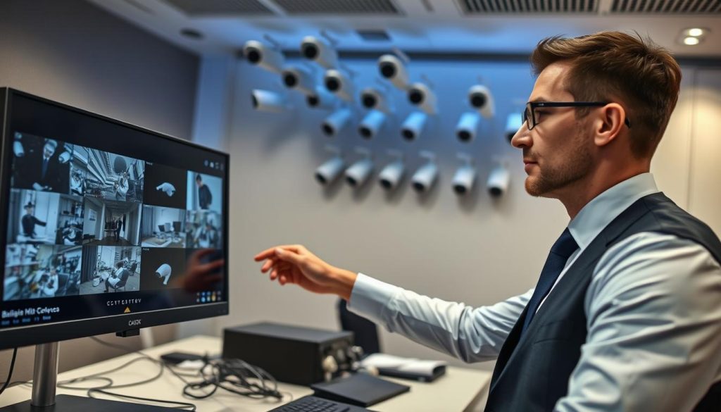 CCTV system working check