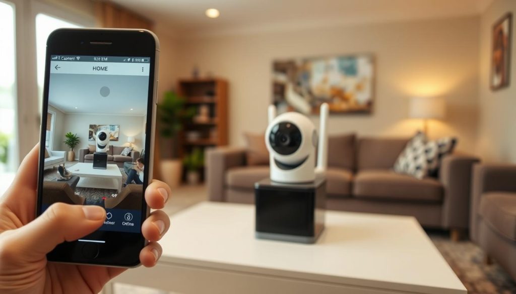 offline cctv camera mobile connection