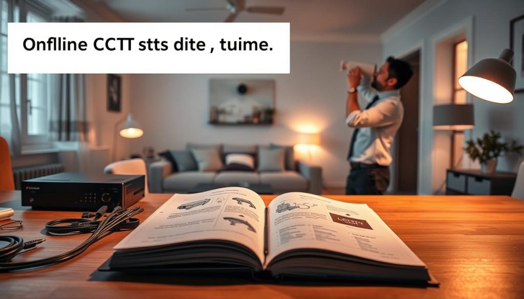 offline cctv setup guide