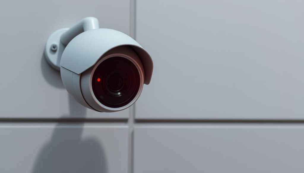 security camera red light indicator