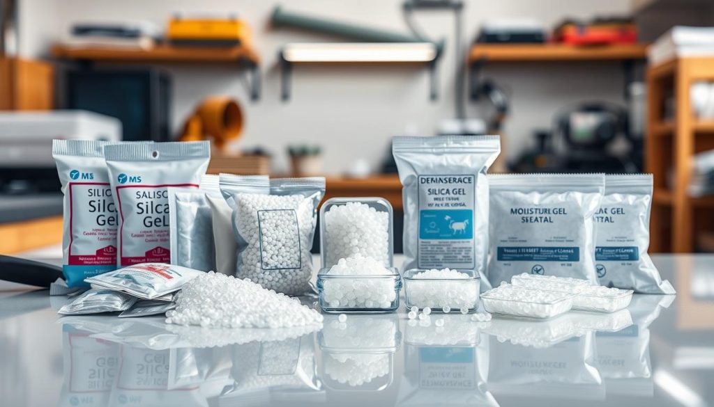 silica gel desiccants moisture control