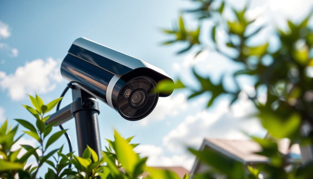solar powered cctv camera