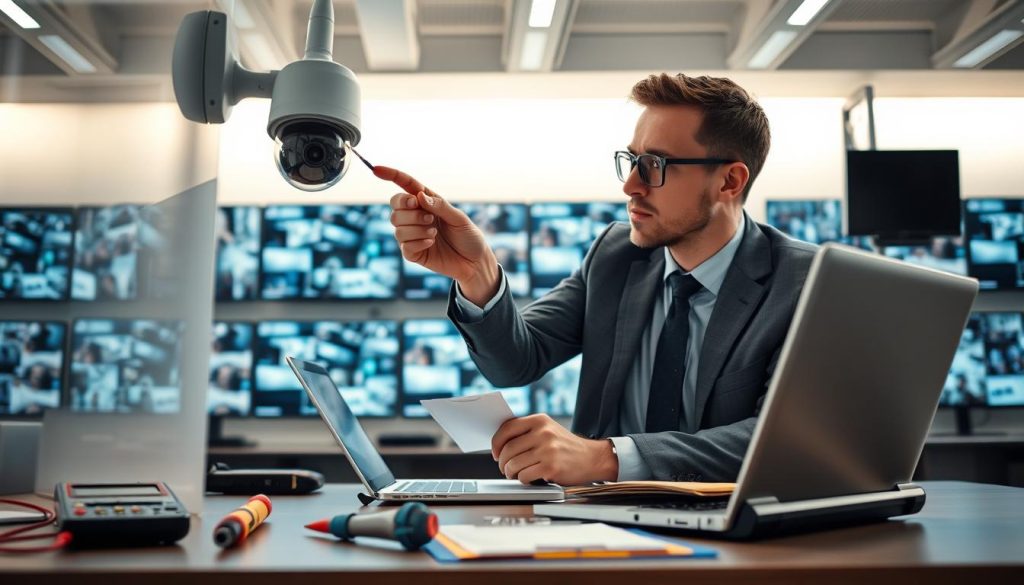 troubleshooting CCTV camera issues