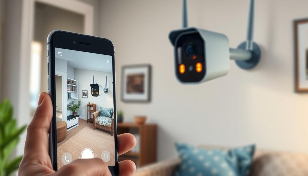 wireless cctv camera phone connection