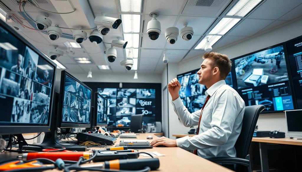 CCTV system maintenance for optimal performance