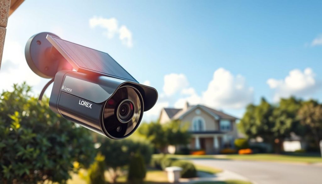 Lorex high-resolution solar security camera