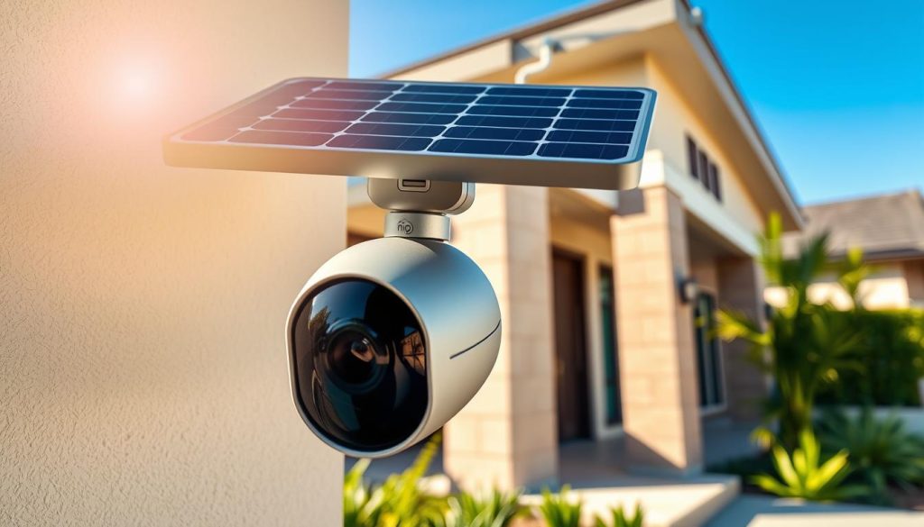 Ring solar panel security camera installation