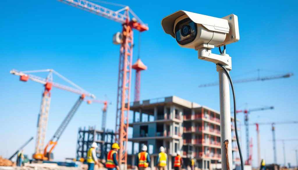 construction site camera monitoring