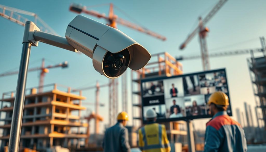 construction site security system