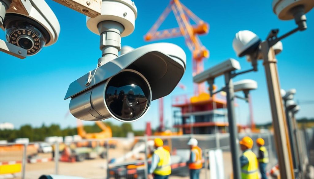 construction site security system