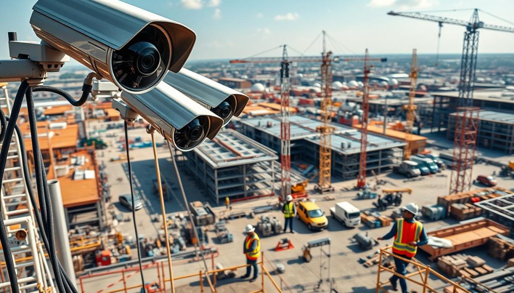 construction site surveillance cameras overview