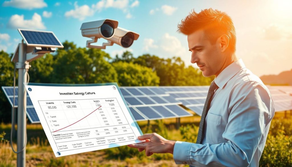 cost analysis solar security investment
