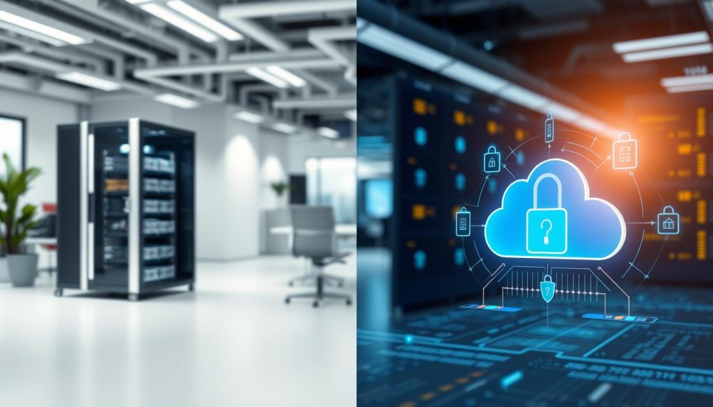 local storage vs cloud storage security