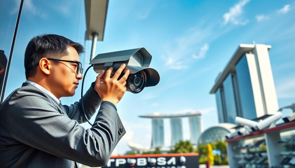 professional cctv installation Singapore