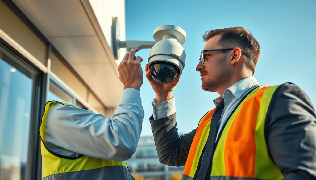 professional commercial security system installation