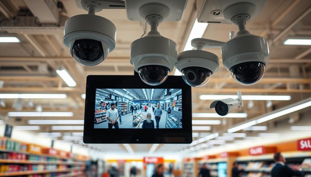 retail store security camera system