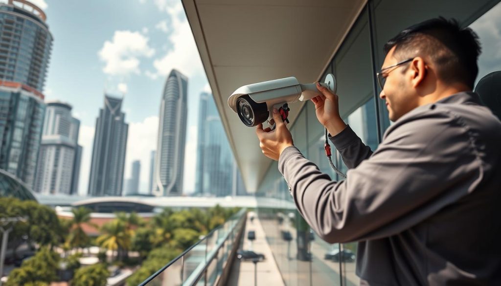 security camera installation Singapore
