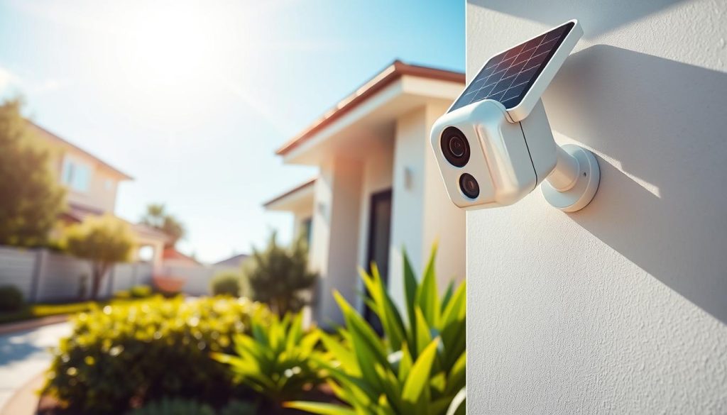 solar powered outdoor security camera