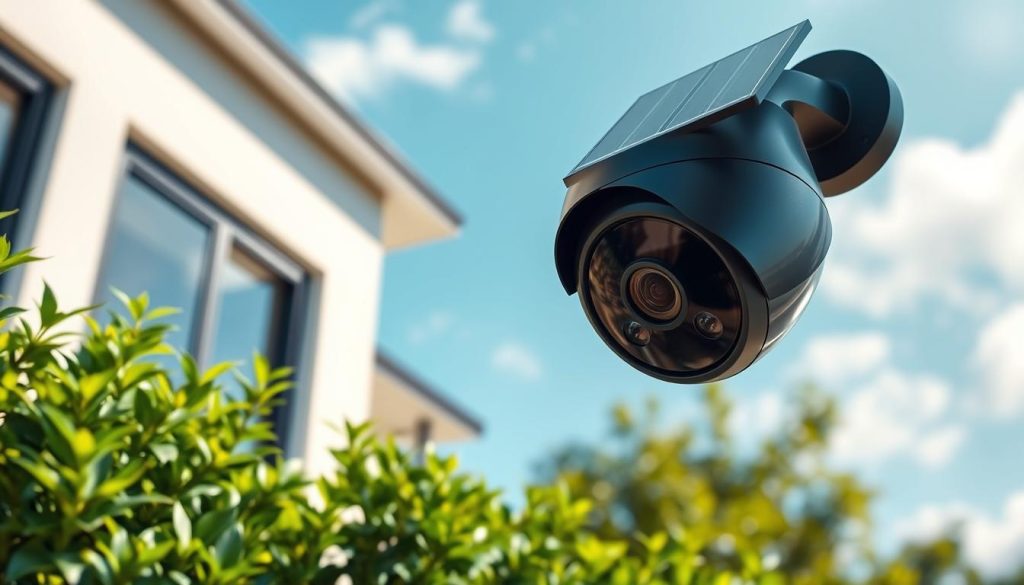 solar powered wifi security camera