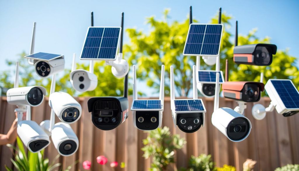 solar-powered wireless security camera roundup