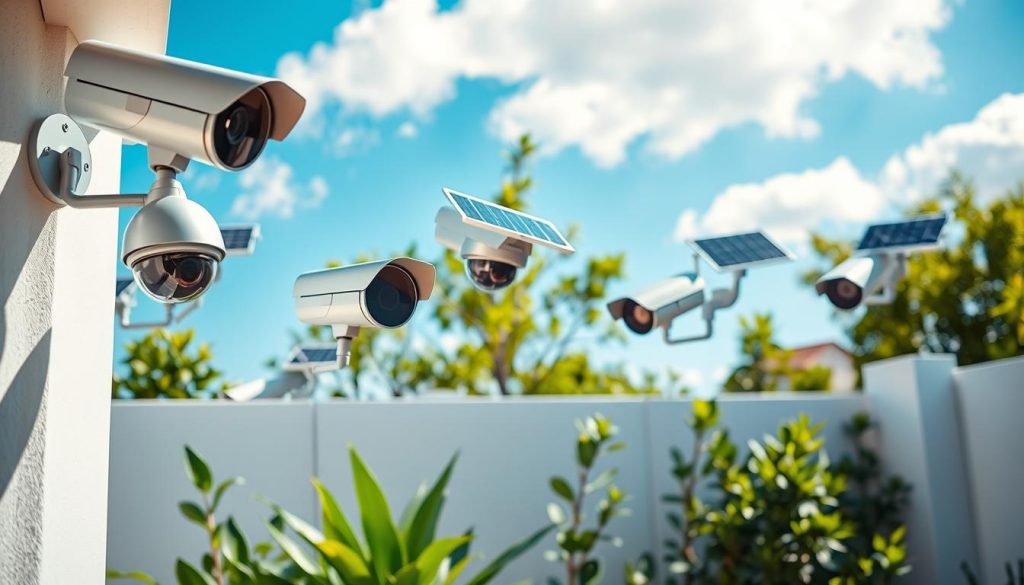 solar surveillance cameras