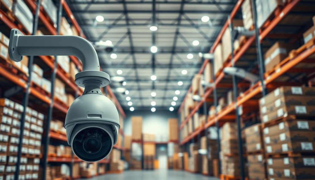 warehouse cctv installation placement