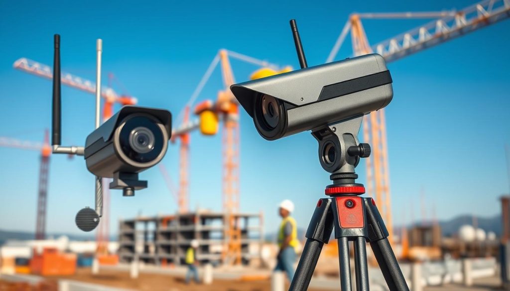 wireless construction site camera system