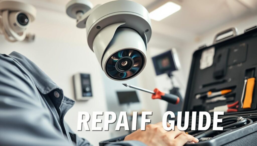 CCTV camera functionality restoration