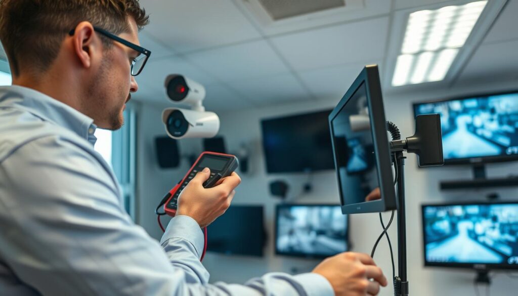 CCTV camera troubleshooting