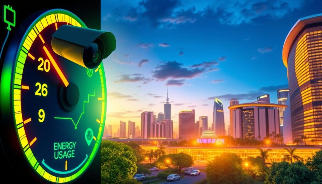 CCTV energy consumption in Singapore