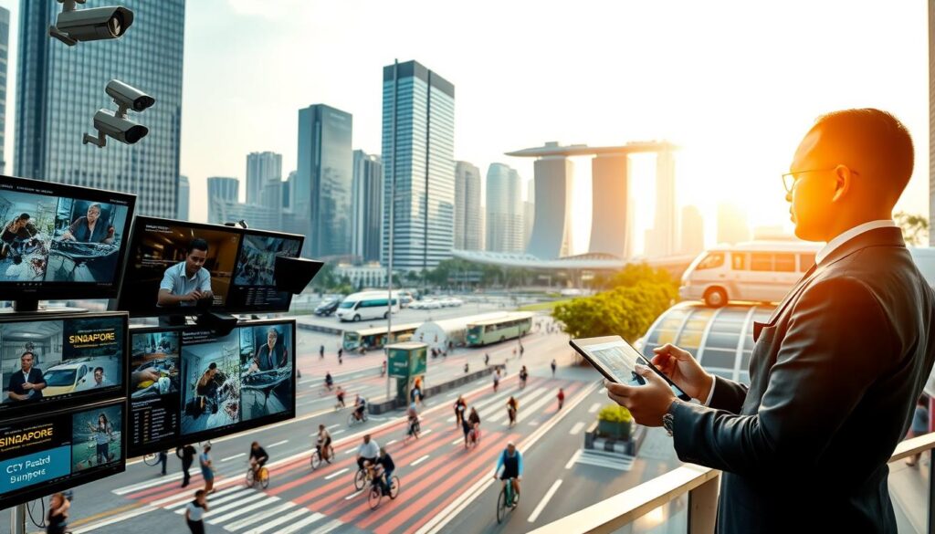 CCTV surveillance in Singapore