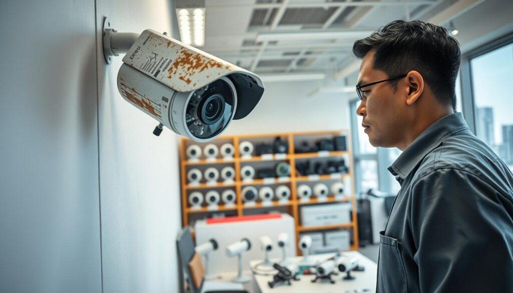 Recognizing when CCTV system needs replacement