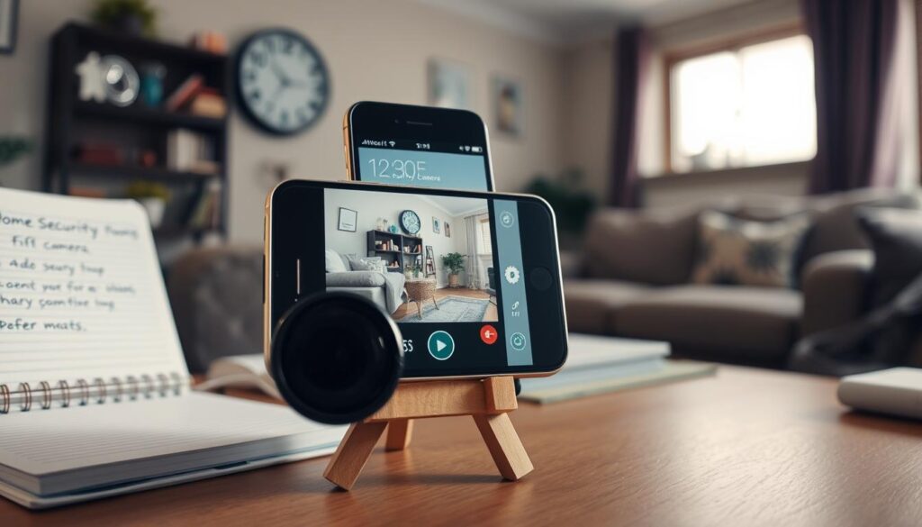 Using old smartphone as security camera