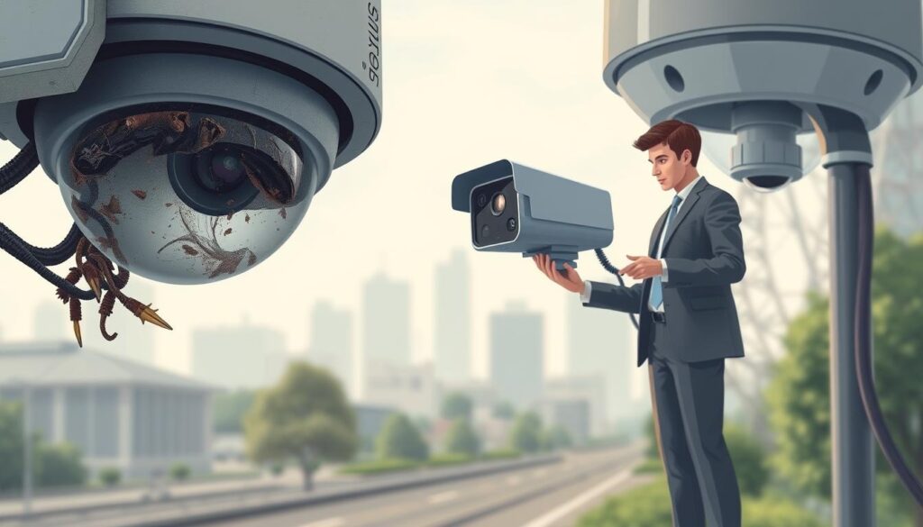 security camera failures and solutions